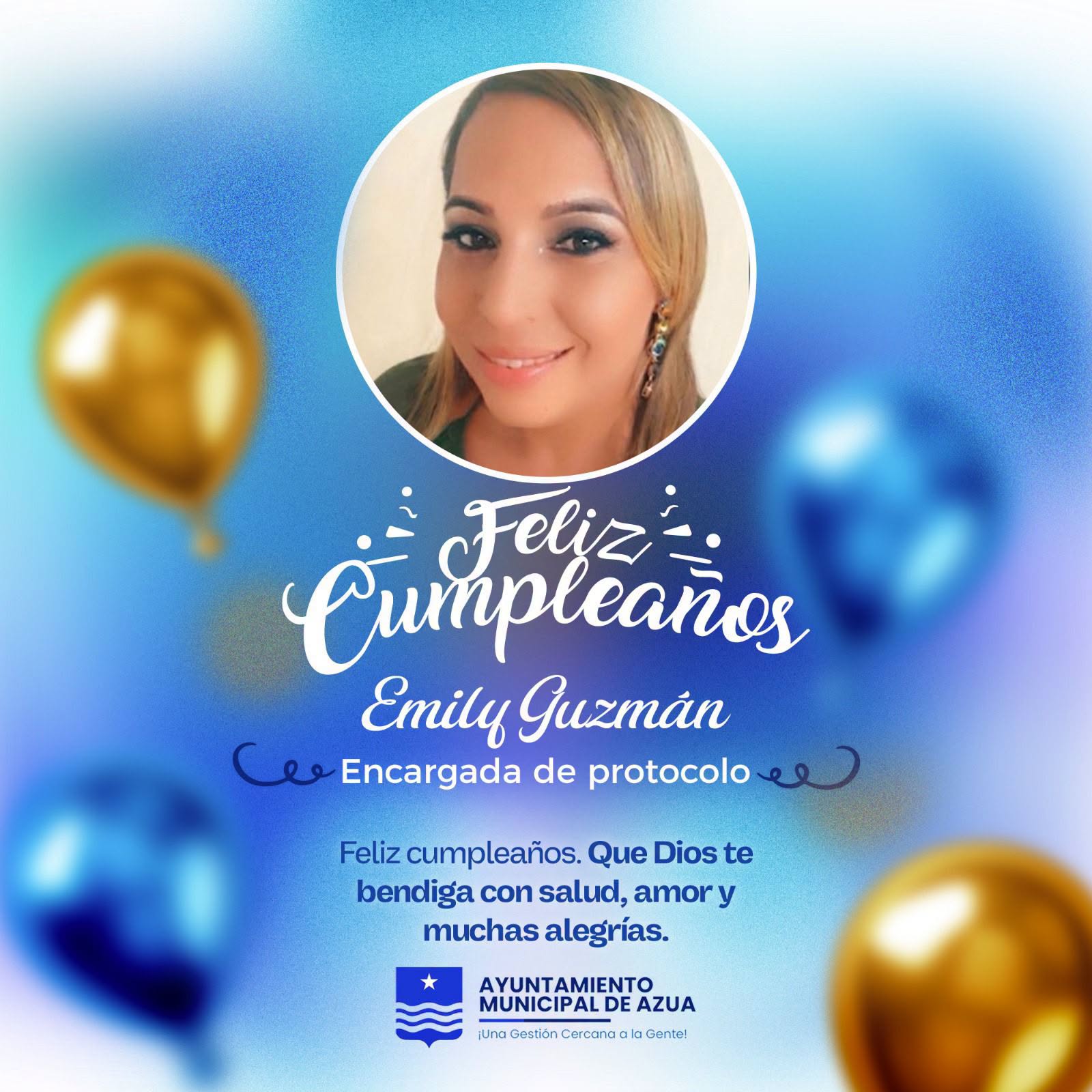 ¡Feliz cumpleaños, Emily Guzmán!