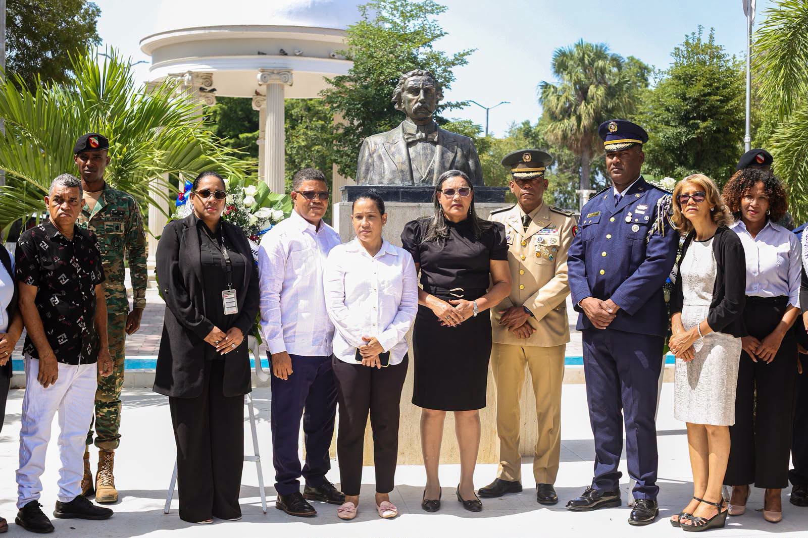 Autoridades de Azua conmemoran el 150 aniversario de la muerte del Padre de la Patria, Juan Pablo Duarte